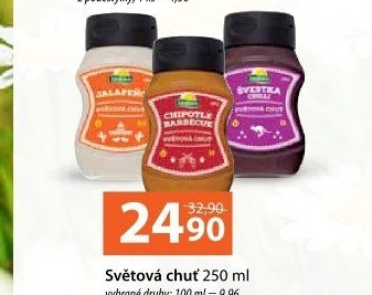 Omáčka na gril Světová chuť Zárubova