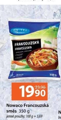 Zeleninová francouzská směs mražená Nowaco