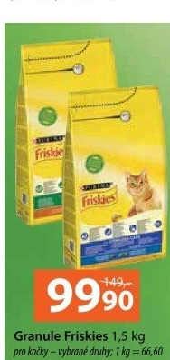 Granule pro kočky Friskies