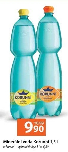 Voda ochucená Korunní