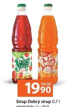 Sirup Dobrá voda