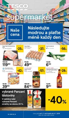 akční leták Tesco 3.7.2019-9.7.2019