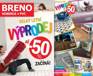 akční leták Breno koberce 1.7.2019-31.7.2019