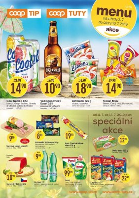 akční leták COOP 3.7.2019-16.7.2019