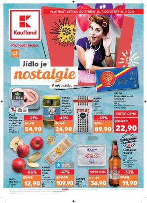 akční leták Kaufland 10.7.2019-16.7.2019