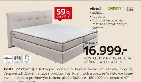 POSTEL BOXSPRING