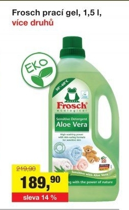 Prací gel Frosch