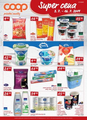 akční leták COOP 10.7.2019-16.7.2019
