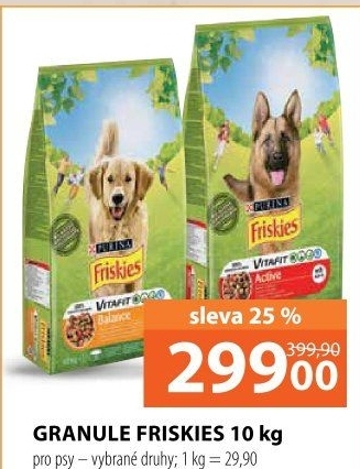 Granule pro psy Friskies