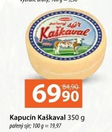 Sýr Kaškaval kravský pařený Kapucín