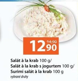 Salát a la krab