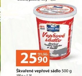 Sádlo vepřové škvařené Dobrou chuť