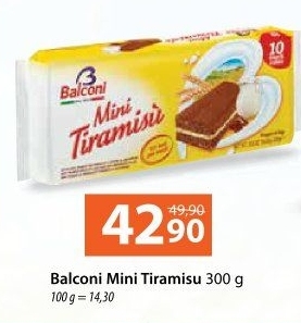 Dezert mini Tiramisu Balconi