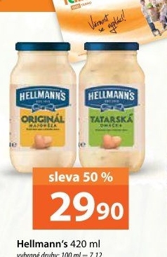 Produkty Hellmann'
