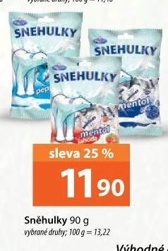 Bonbony Sněhulky Figaro