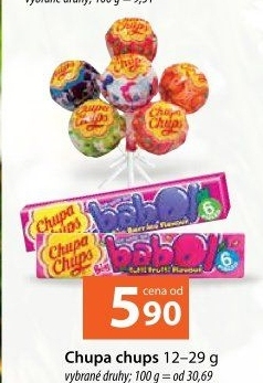 Sladkosti Chupa Chups