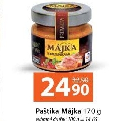 Paštiky Májka Premium Vynikající kvalita Hamé