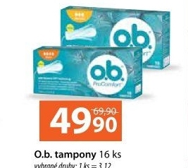 Tampony O.B.