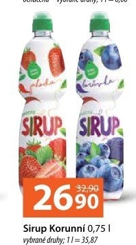 Sirup Korunní