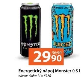 Energetický nápoj Monster Energy
