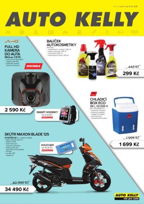 akční leták Auto Kelly 9.7.2019-12.8.2019