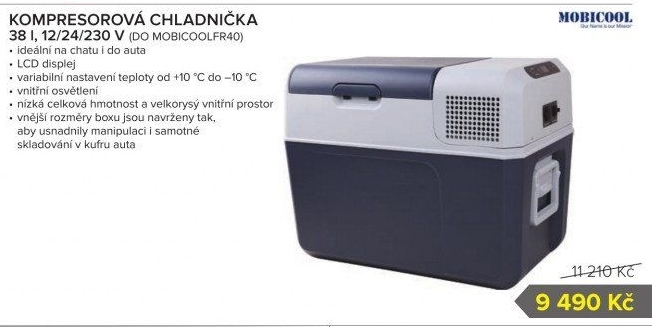 Autochladnička elektrická Mobicool