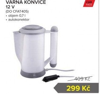 Varná konvice do auta Carface