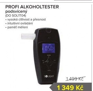Alkohol tester Solight