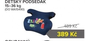 Dětský podsedák do auta