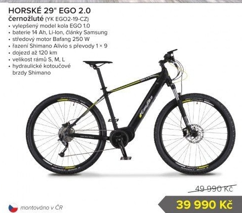 Horské elektrokolo EasyBike Ego