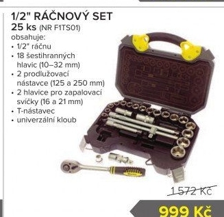 Sada s ráčnou Starline