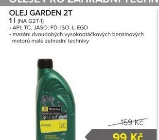 Motorový olej 2T Garden Starline