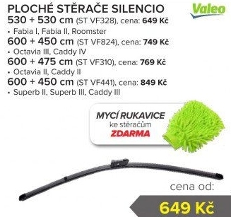 Stěrače Valeo