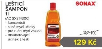 Autošampon lešticí Sonax
