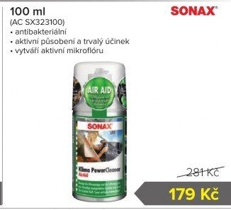 Čistič klimatizace Sonax