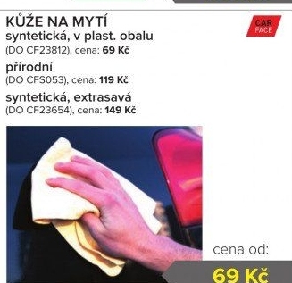 Hadr z umělé kůže - jelenice CarFace