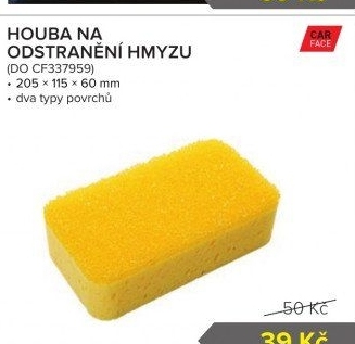 Mycí houba CarFace
