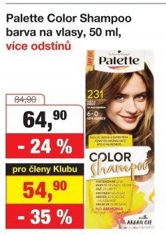 Barva na vlasy Color Shampoo Palette Schwarzkopf