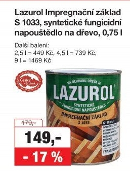 LAZUROL IMPREGNACE