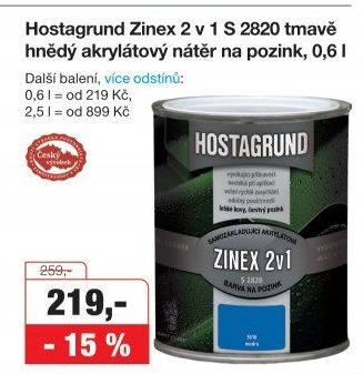 HOSTAGRUND 2V1 ZINEX