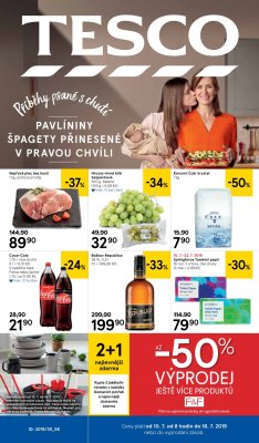 akční leták Tesco 10.7.2019-16.7.2019