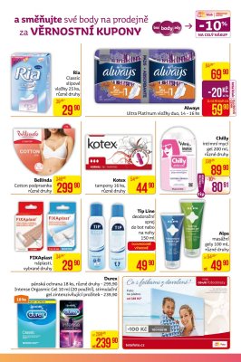 akční leták Teta drogerie 11.7.2019-22.7.2019
