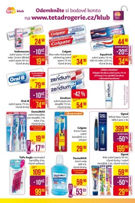 akční leták Teta drogerie 11.7.2019-22.7.2019