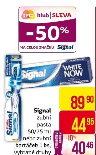 Pasty na zuby Signal