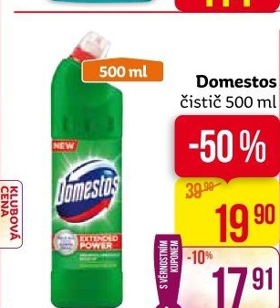 Čistič WC gelový Domestos