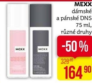 Deodorant parfémovaný Mexx