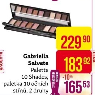 Paletka očních stínů Gabriella Salvete