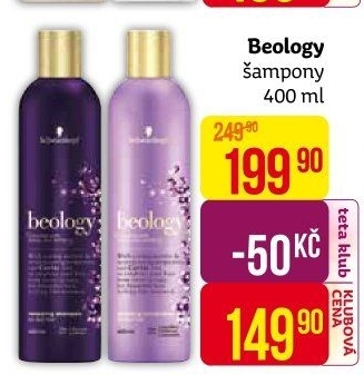 Šampon Beology Schwarzkopf