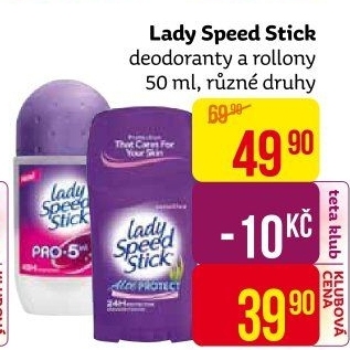 Deodorant stick Speed Stick