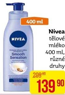 Tělová mléka Nivea